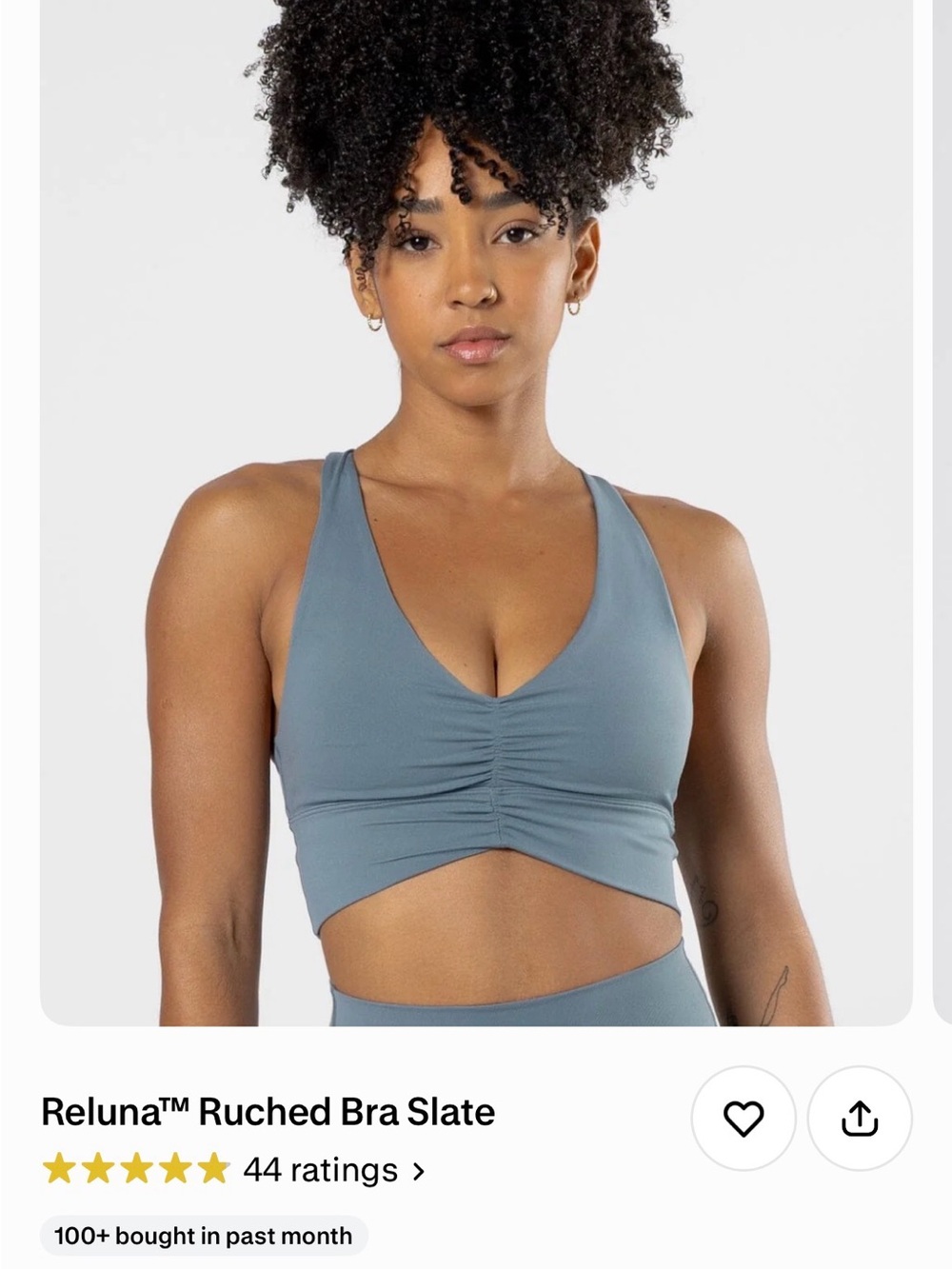 Paragon Ruched Bra